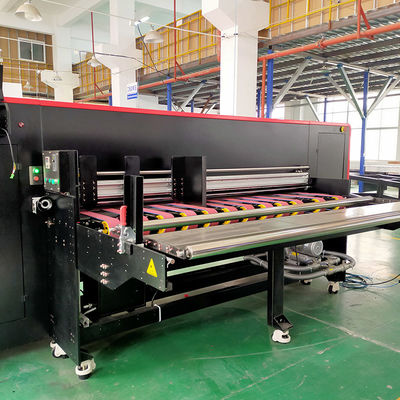 Ein multi Durchlauf-Digital-Druckverfahren-gewölbter Drucker