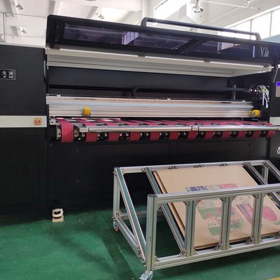 Pappgewölbter Kasten-Tintenstrahl-Drucker Inkjet Corrugated Printer einziehende 2500mm