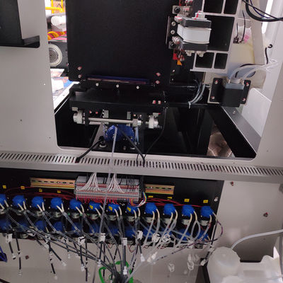 Gewölbter Digital-Druck-Maschinen-Inline-Kasten, der System einzelnen Durchlauf macht