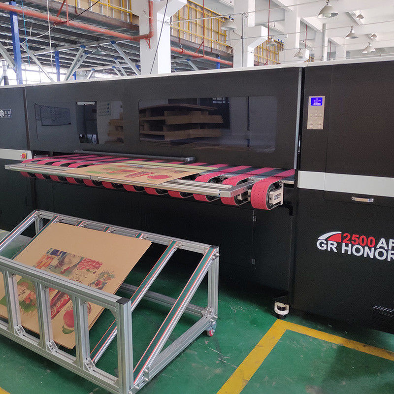 Pappgewölbter Kasten-Tintenstrahl-Drucker Inkjet Corrugated Printer einziehende 2500mm